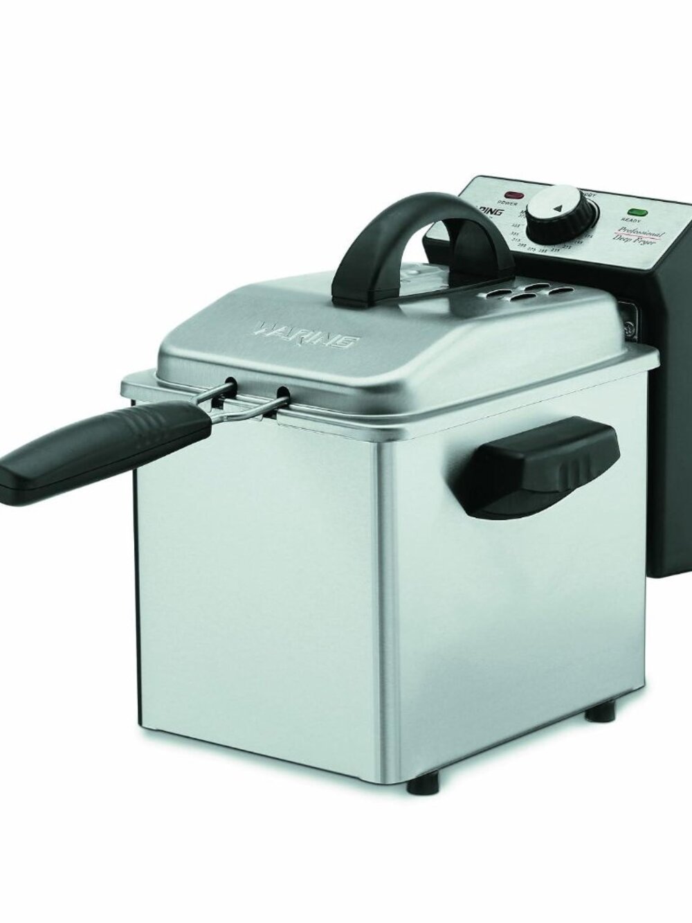 Waring Pro Deep Fryer DF55 2 Quart Stainless Steel Professional Quality